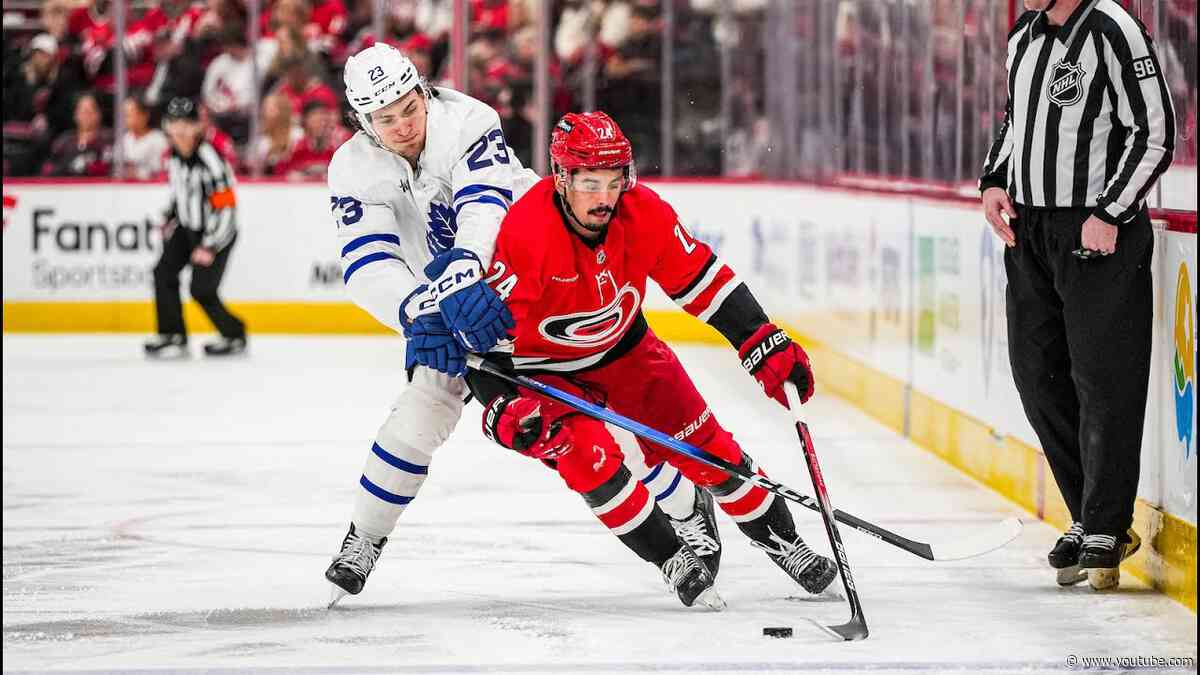Toronto Maple Leafs at Carolina Hurricanes | Game Highlights | 4.13.25