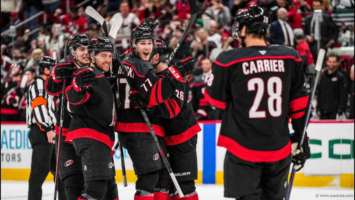 New York Rangers at Carolina Hurricanes | Game Highlights | 4.12.25