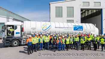 Linde nutzt Europas größten Trailer für flüssigen Wasserstoff