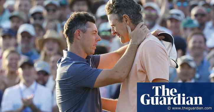 Grace of Masters nearly man Justin Rose enhanced McIlroy’s historic win | Andy Bull