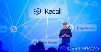 Microsoft’s Recall AI Tool Is Making an Unwelcome Return