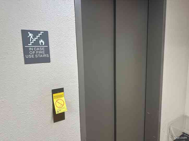 Broken elevator causing concerns at Edmond independent living apartment   