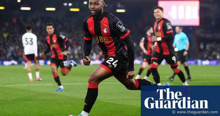 Semenyo’s swift strike stuns Fulham to end Bournemouth’s winless run