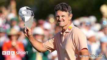 Masters runner-up finish 'hurts but I'm proud' - Rose
