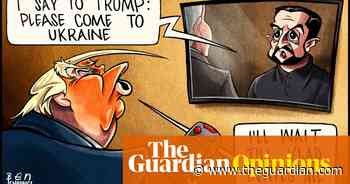 Ben Jennings on Zelenskyy’s invite to Donald Trump – cartoon