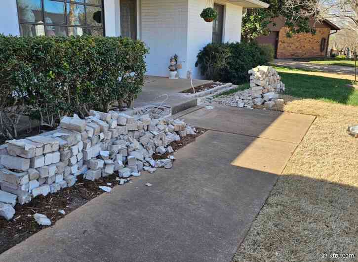 Edmond family warning others after paying company thousands to repaint brick wall