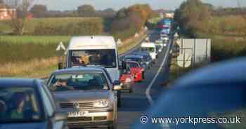 Major York road clears after crash