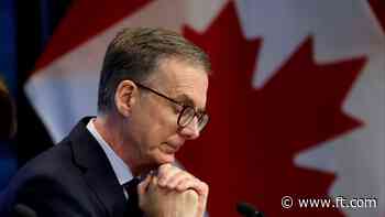 Bank of Canada holds policy rate at 2.75%