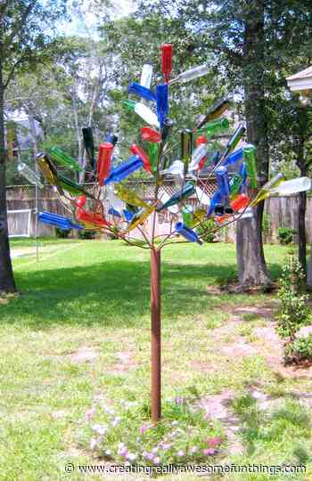 How to Make a DIY Bottle Tree