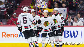 Nazar Scores Overtime Winner in Blackhawks Victory Over Senators