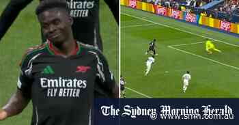 Saka's ice cool finish for Arsenal