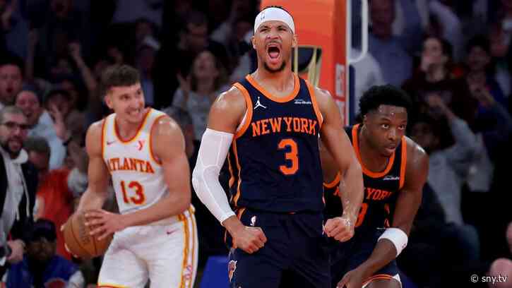 Knicks&#39; Josh Hart talks matching Pistons&#39; physicality, &#39;electric&#39; playoffs atmosphere at MSG