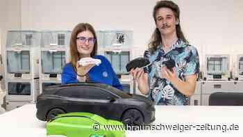 VW-Azubis bauen Kühlbox für VfL Wolfsburg in Form eines ID. 4