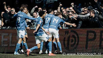 FC DEN BOSCH WIL REACTIE GEVEN DOOR TE WINNEN VAN VVV-VENLO