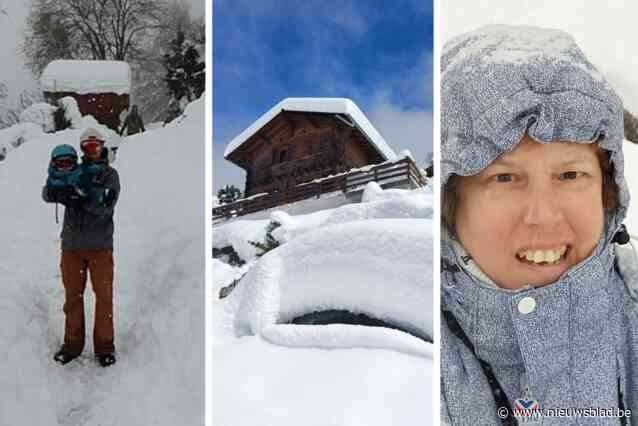 Vlaamse toeristen raken ingesneeuwd in Franse en Zwitserse Alpen: “Hopelijk hebben we morgen op mijn verjaardag weer stroom”