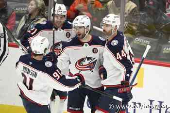 Blue Jackets close the season with a 5–1 victory over the Islanders