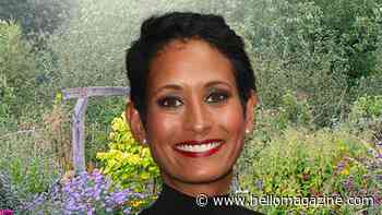 Naga Munchetty's peaceful garden with private husband after fleeing London