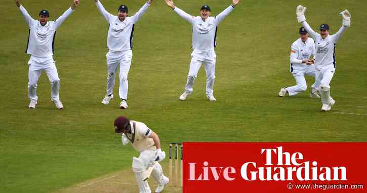County cricket day one: Cameron Green makes debut ton before cramp strikes – as it happened