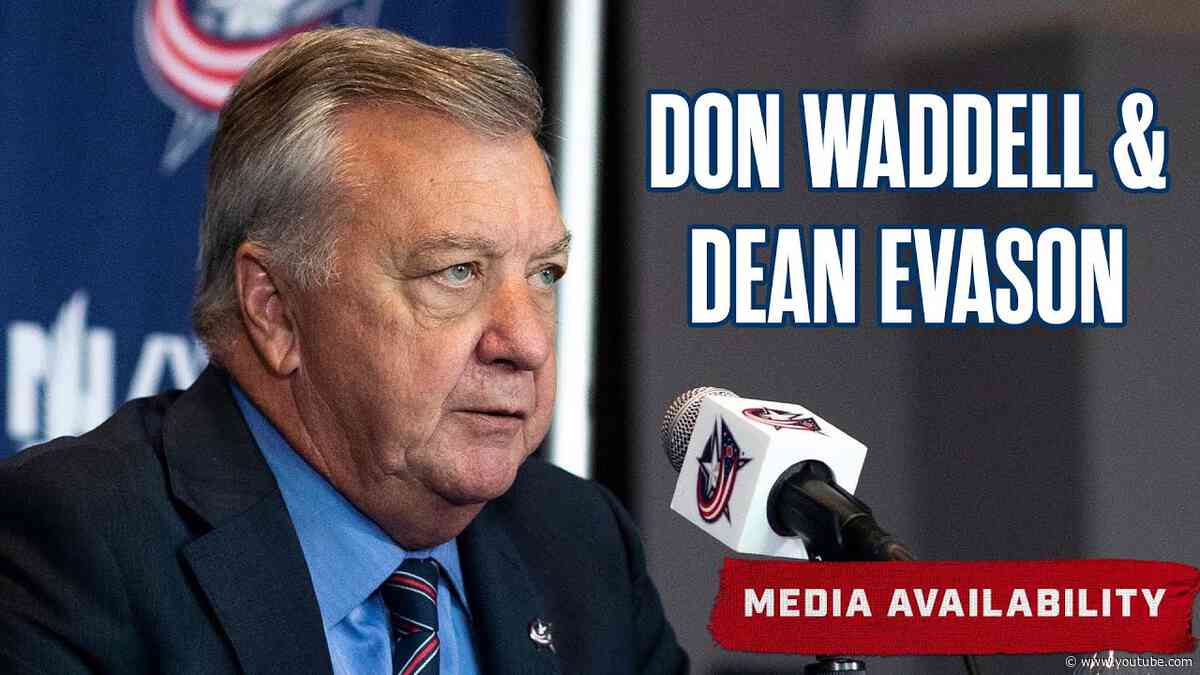GM Don Waddell & HC Dean Evason on the 2024-25 Season and What's Ahead | Exit Day Media Availability