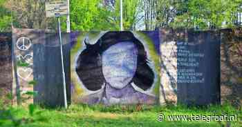 Muurschildering Anne Frank vernield in Amersfoort