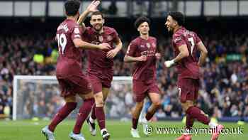 Everton vs Man City - Premier League: Relive the action as late strikes help Pep Guardiola's side, plus Southampton inch closer to avoiding record books