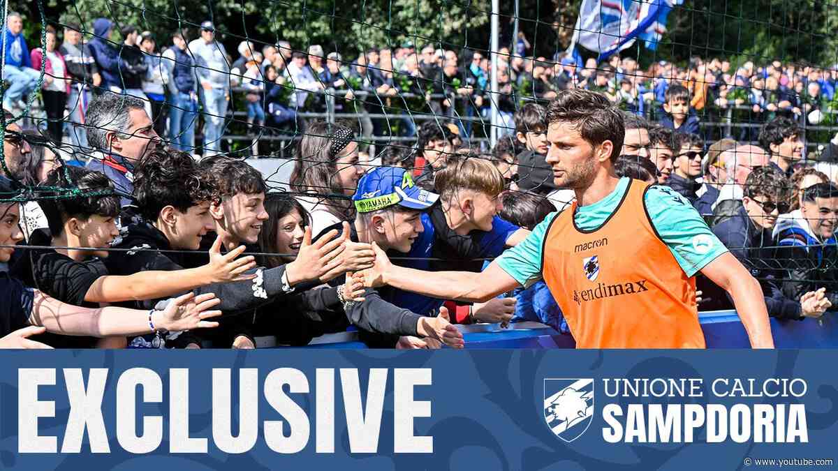 Porte aperte a Bogliasco, la Samp si allena davanti ai tifosi