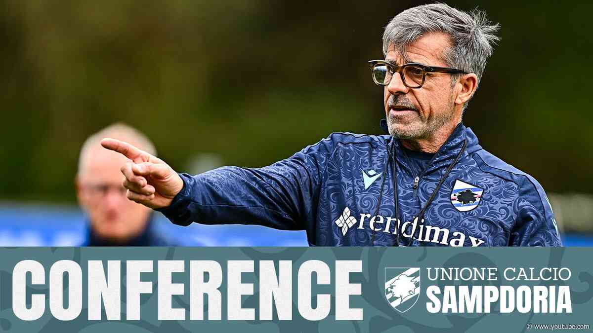 Juve Stabia-Sampdoria: la conferenza di Evani