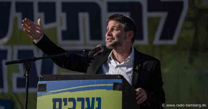 Israels Finanzminister für Militärherrschaft in Gaza
