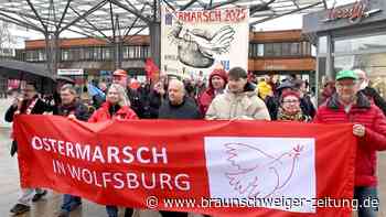 Ostermarsch in Wolfsburg: Demo für Frieden und gegen Krieg