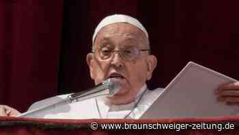 Papst Franziskus spendet trotz angeschlagener Gesundheit Ostersegen