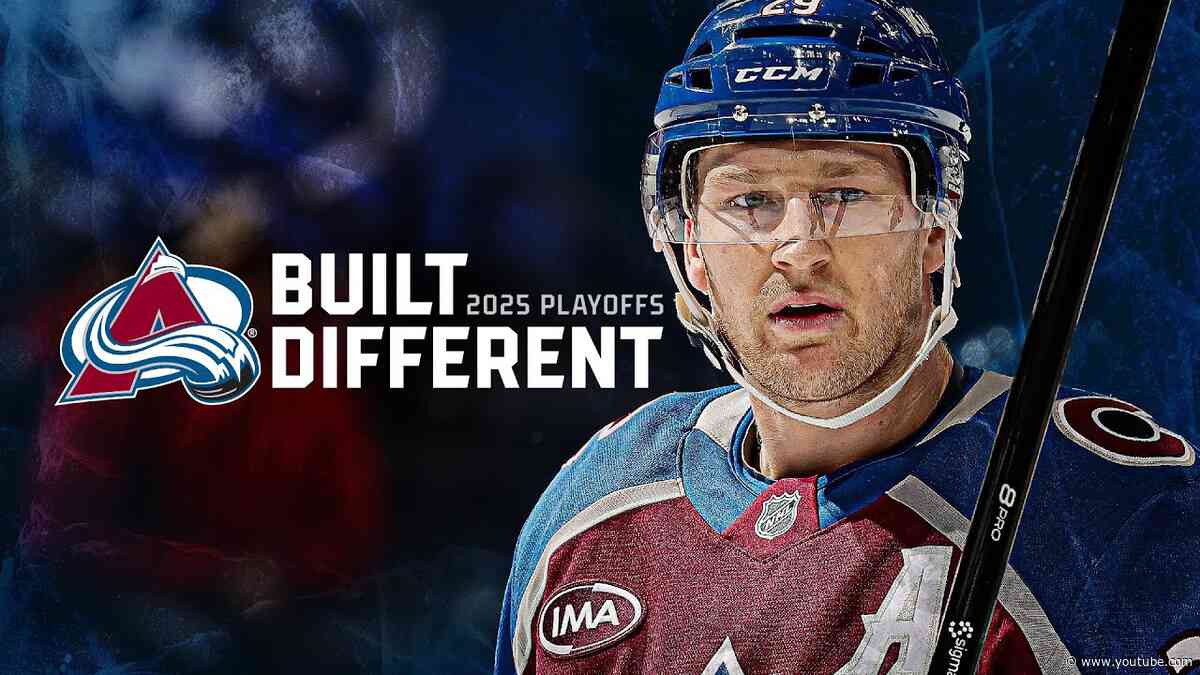 Colorado Avalanche Stanley Cup Playoffs Hype (2025)
