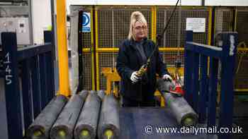 A British manufacturing boom! UK defence firm to ramp up production of explosives so we no longer rely on the US and France for arms