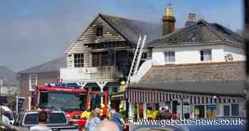 Fire service issues update on cause of fire which hit yacht club building