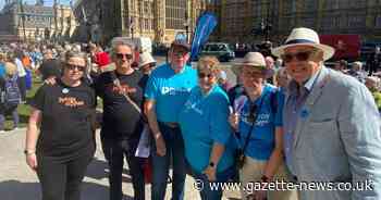 Mersea Island singers join mass choir in London for World Parkinson's Day