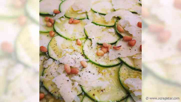 Recipe: Zucchini, olive oil, pine nuts and Parmigiano Reggiano team up deliciously