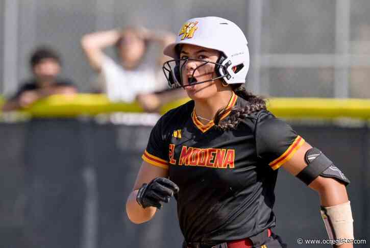 OC softball Top 25: El Modena joins Rosary and Orange Lutheran in lead pack