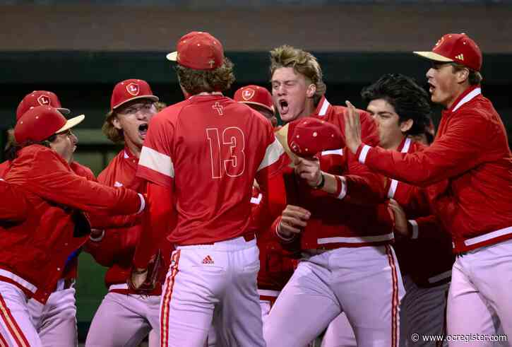 OC baseball Top 25: Orange Lutheran, Cypress move up in the Top 10