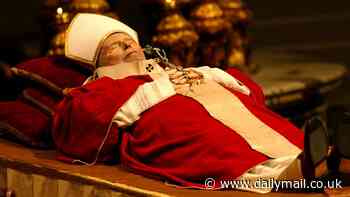 The science of how Pope Francis will be embalmed: Step-by-step, how the body is prepared to lie in state for three days - without showing obvious signs of decomposition