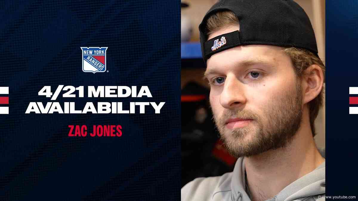 NYR 2025 Exit Day: Zac Jones Media Availability | April 21, 2025