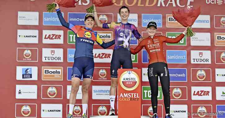 Zege Amstel Gold Race ’bizarre’ beloning voor Mischa Bredewold na strijd met vriendinnen