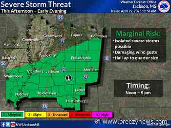 More Storms Possible in This Area