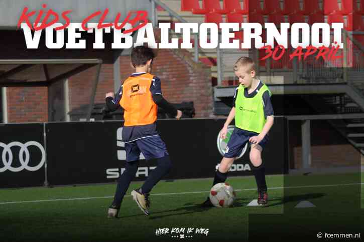 Doe mee aan het Kids Club Voetbaltoernooi bij FC Emmen!
