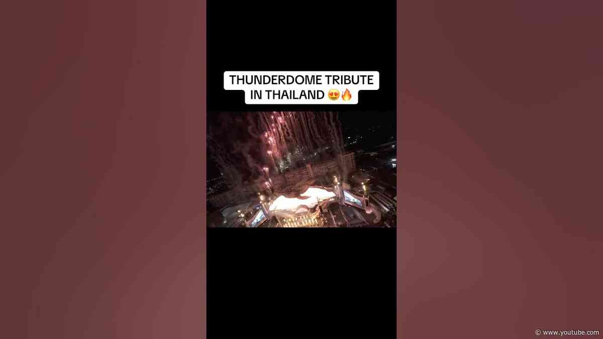 Bangkok went hard on the Bonzaï  😮‍💨🔥 #thunderdome #rave #hardtechno #electronicmusic