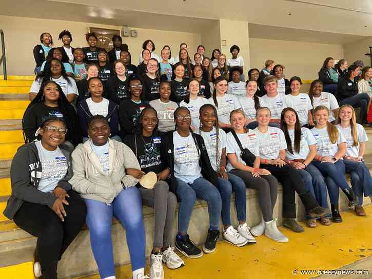 Photos: Ed Prep and Health Science students volunteer at the annual Horses for Handicapped