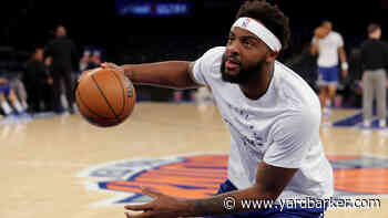 Watch: Pistons' Paul Reed, Knicks' Mitchell Robinson get into shoving match