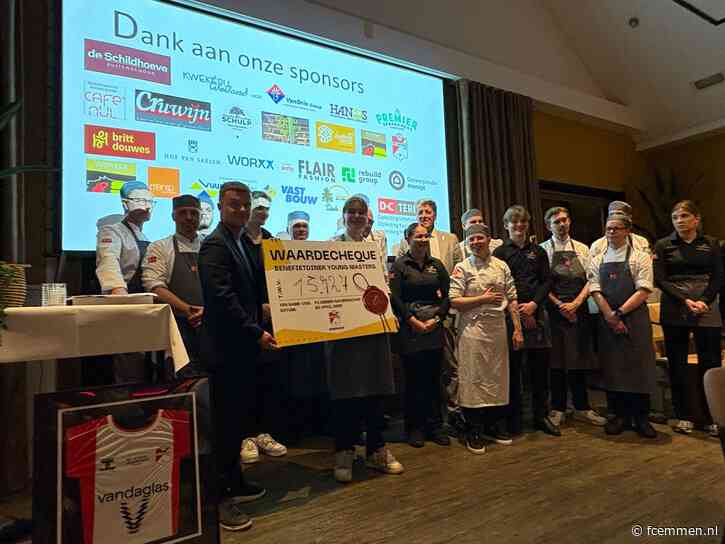Benefietdiner levert prachtig bedrag op voor FC Emmen Naoberschap