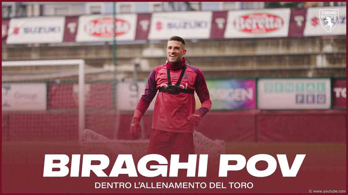 POV: Sei Cristiano Biraghi all'allenamento del Toro!