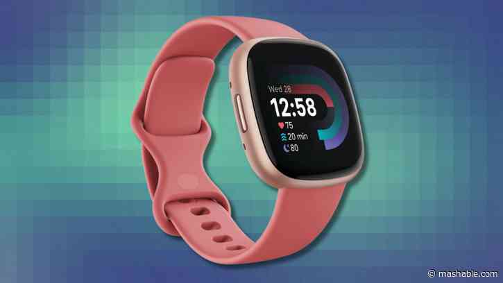 Set off on a fitness journey with 25% off the Fitbit Versa 4