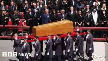 Swinney 'very moved' after Pope's funeral in Rome
