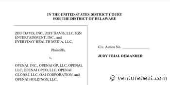 Ziff Davis and IGN sue OpenAI for copyright infringement